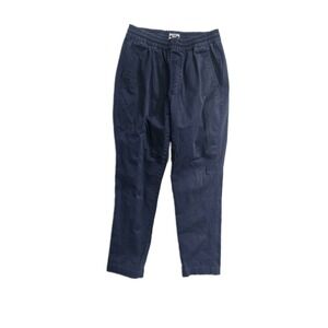 Mode Of One Men's Joggers  Small Navy Blue Cotton Blend